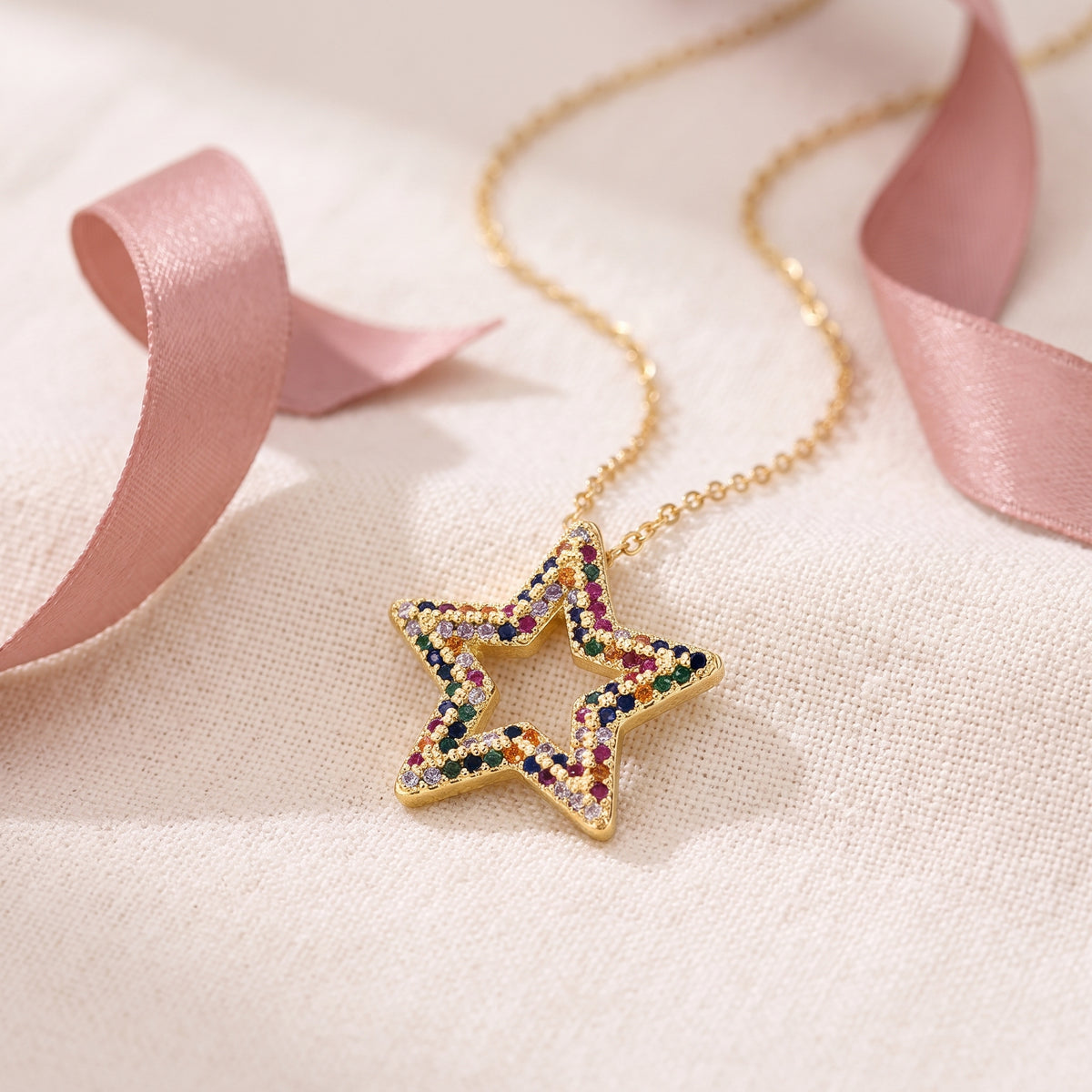 The Colorful Star Necklace
