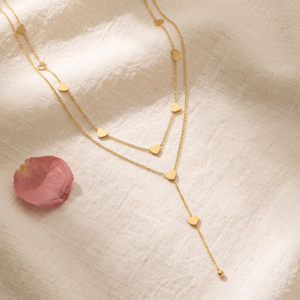 The Double Heart Choker