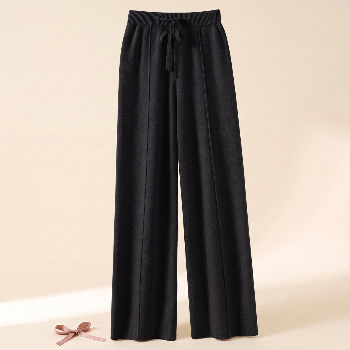 The Petite Knit Wide-Leg Pants