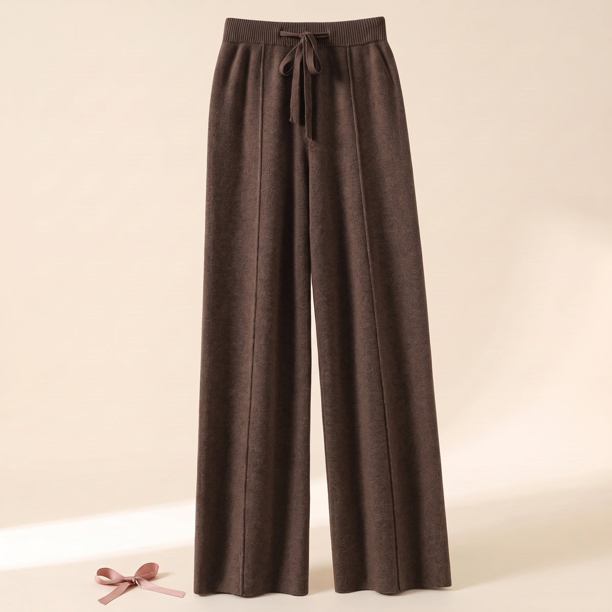 The Petite Knit Wide-Leg Pants