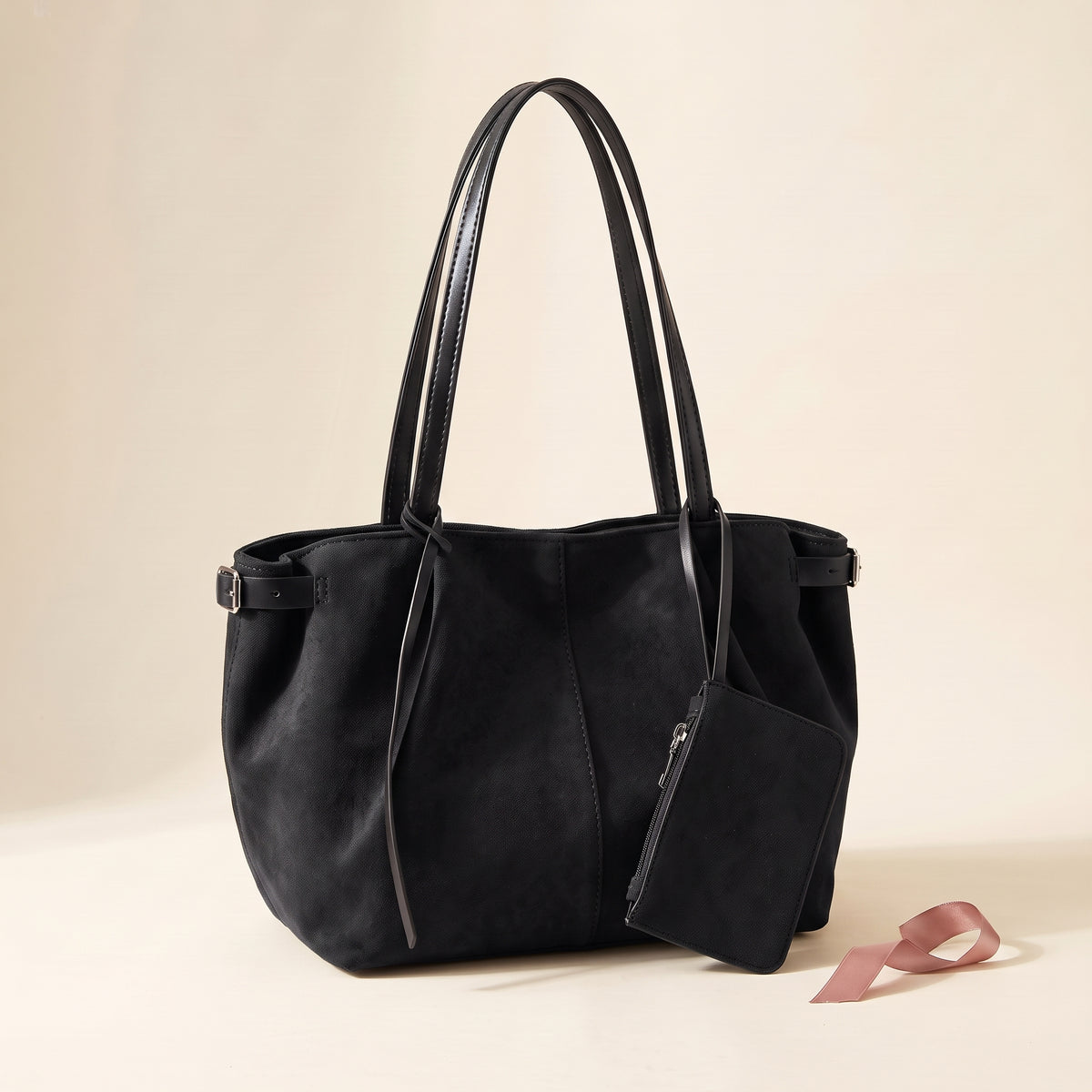 The Slouchy Suede Tote